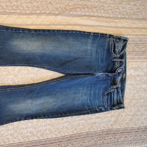 Silver bootcut jeans